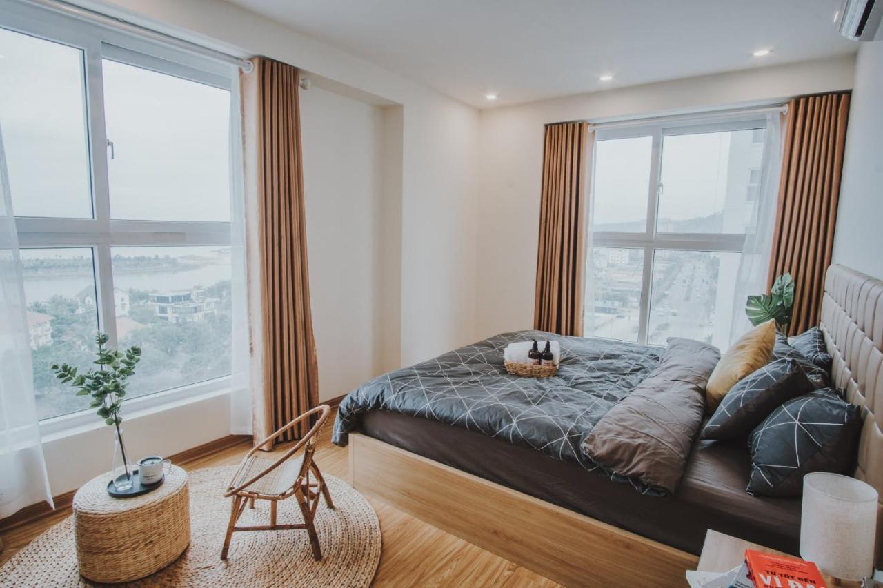 Bunhomestay ☆ Sea-View Bedroom 3Br/Apt☆Netflix+Pool☆Near Harbour Ha Long Exterior foto