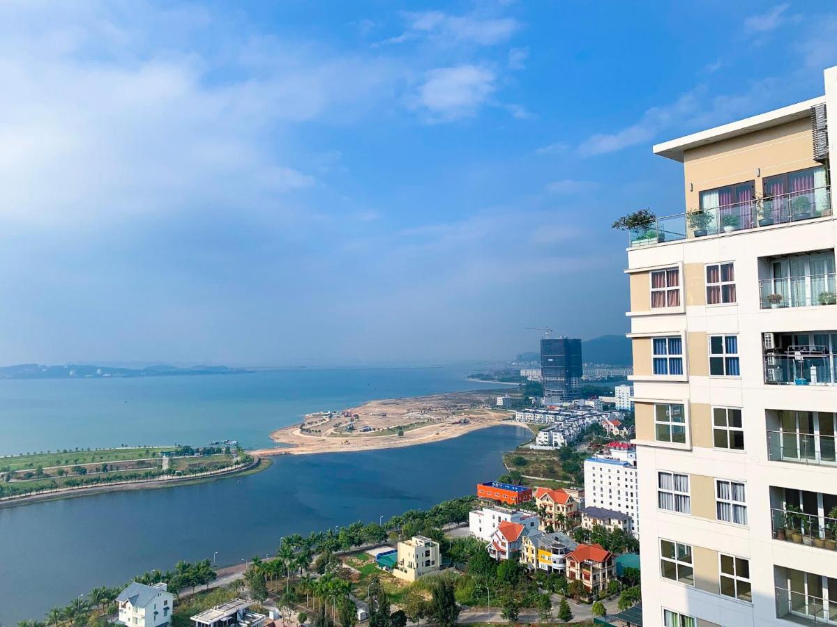 Bunhomestay ☆ Sea-View Bedroom 3Br/Apt☆Netflix+Pool☆Near Harbour Ha Long Exterior foto